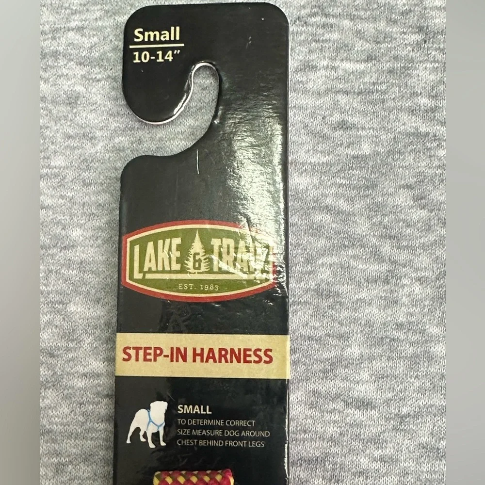 Step in Dog Harness Small 10 - 14 inch LAKE & TRAIL NWT